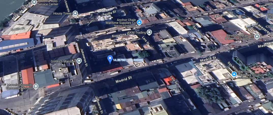 Old structure consider as vacant lot for sale in Binondo, Manila